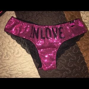 Victoria Secret Sequined Panty - Limited Edition